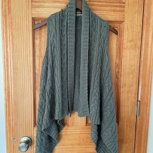 Loft, knit grey vest
